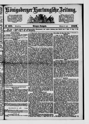 Königsberger Hartungsche Zeitung vom 30.07.1873