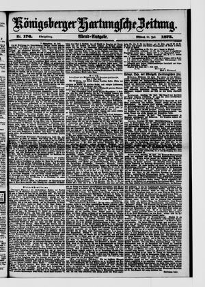 Königsberger Hartungsche Zeitung vom 30.07.1873
