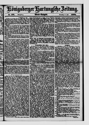 Königsberger Hartungsche Zeitung vom 31.07.1873