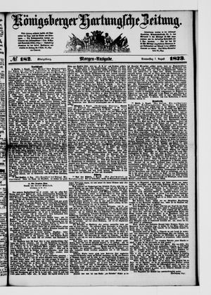 Königsberger Hartungsche Zeitung vom 07.08.1873