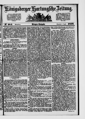 Königsberger Hartungsche Zeitung vom 09.08.1873