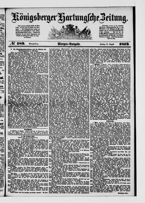 Königsberger Hartungsche Zeitung vom 15.08.1873