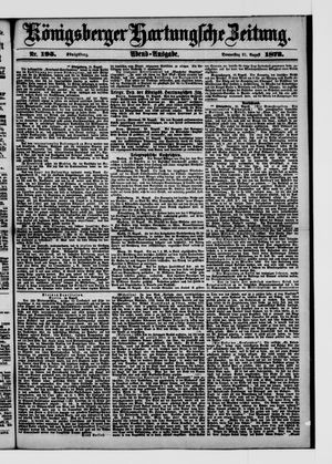 Königsberger Hartungsche Zeitung vom 21.08.1873