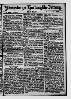 Königsberger Hartungsche Zeitung vom 02.09.1873