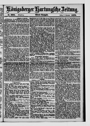 Königsberger Hartungsche Zeitung on Sep 19, 1873