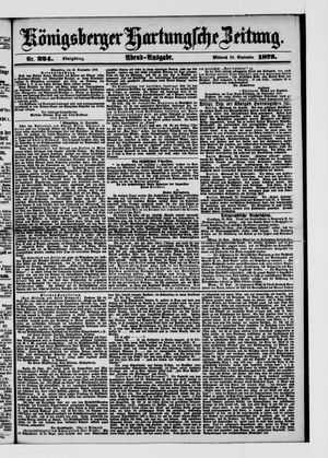 Königsberger Hartungsche Zeitung vom 24.09.1873