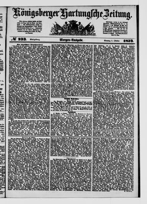 Königsberger Hartungsche Zeitung on Oct 5, 1873