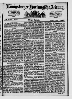 Königsberger Hartungsche Zeitung on Oct 10, 1873