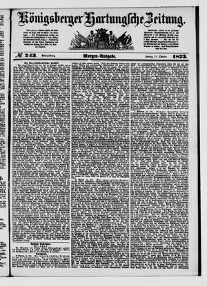 Königsberger Hartungsche Zeitung on Oct 17, 1873