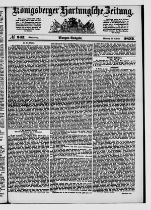 Königsberger Hartungsche Zeitung vom 22.10.1873