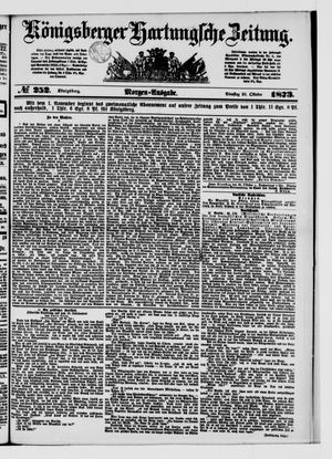Königsberger Hartungsche Zeitung on Oct 28, 1873