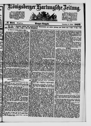 Königsberger Hartungsche Zeitung on Oct 30, 1873