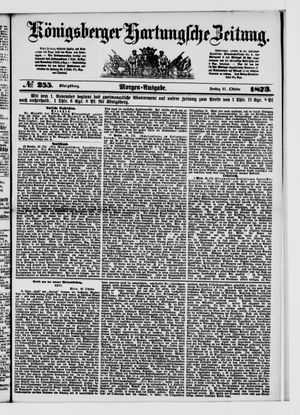 Königsberger Hartungsche Zeitung on Oct 31, 1873