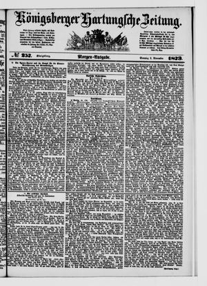 Königsberger Hartungsche Zeitung on Nov 2, 1873