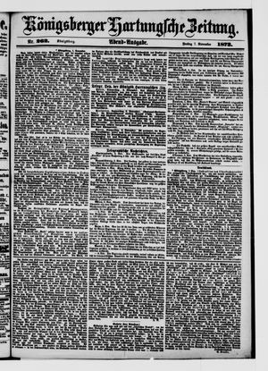 Königsberger Hartungsche Zeitung vom 07.11.1873