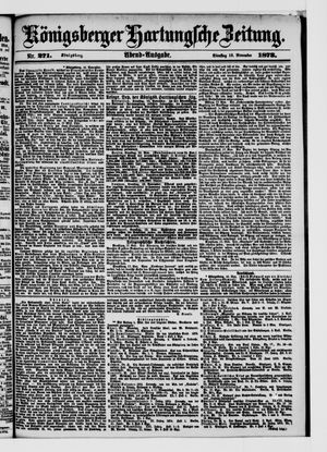 Königsberger Hartungsche Zeitung on Nov 18, 1873