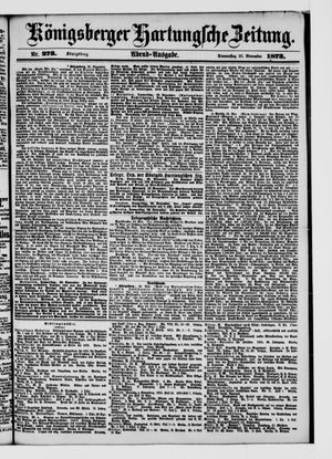 Königsberger Hartungsche Zeitung on Nov 20, 1873