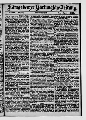 Königsberger Hartungsche Zeitung on Dec 1, 1873