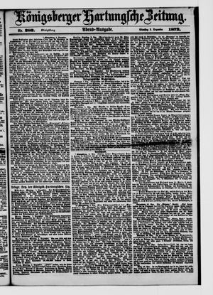 Königsberger Hartungsche Zeitung on Dec 2, 1873