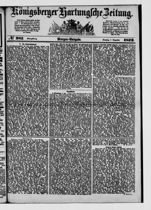 Königsberger Hartungsche Zeitung vom 07.12.1873