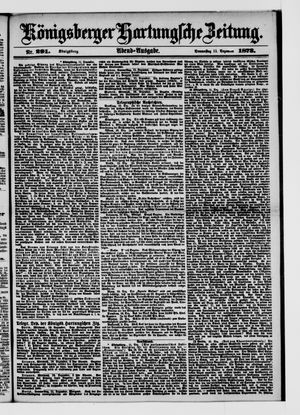 Königsberger Hartungsche Zeitung on Dec 11, 1873