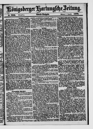 Königsberger Hartungsche Zeitung on Dec 17, 1873