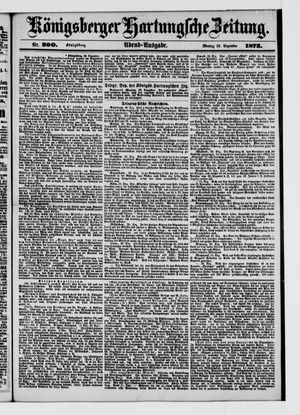 Königsberger Hartungsche Zeitung on Dec 22, 1873