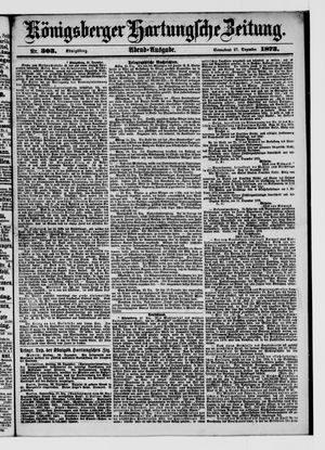 Königsberger Hartungsche Zeitung vom 27.12.1873