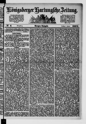 Königsberger Hartungsche Zeitung vom 06.01.1874