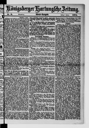Königsberger Hartungsche Zeitung vom 09.01.1874