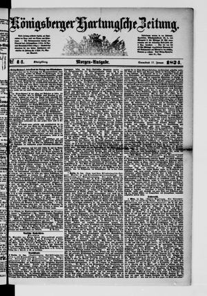 Königsberger Hartungsche Zeitung vom 17.01.1874