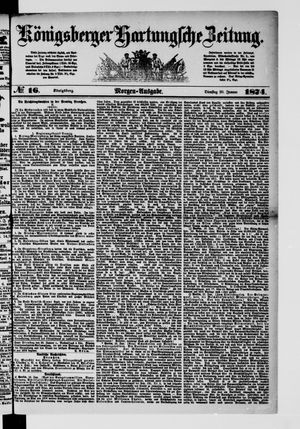 Königsberger Hartungsche Zeitung vom 20.01.1874