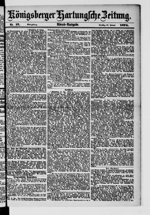 Königsberger Hartungsche Zeitung vom 20.01.1874