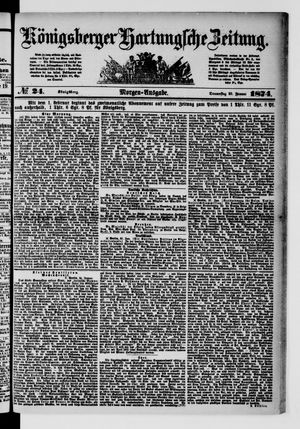 Königsberger Hartungsche Zeitung vom 29.01.1874