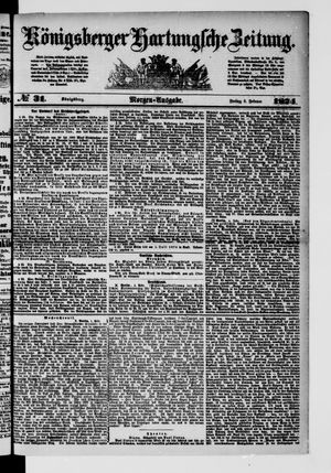Königsberger Hartungsche Zeitung vom 06.02.1874