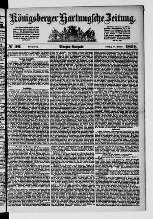 Königsberger Hartungsche Zeitung vom 17.02.1874
