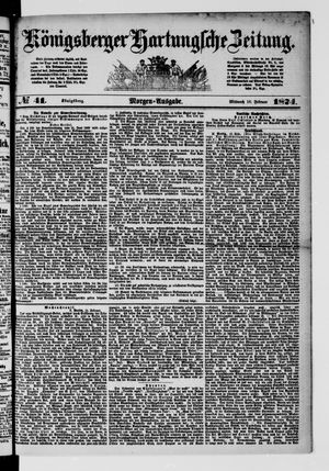 Königsberger Hartungsche Zeitung vom 18.02.1874