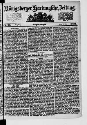 Königsberger Hartungsche Zeitung vom 13.03.1874