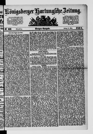Königsberger Hartungsche Zeitung vom 20.03.1874