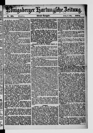 Königsberger Hartungsche Zeitung vom 20.03.1874