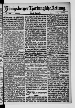 Königsberger Hartungsche Zeitung vom 21.03.1874