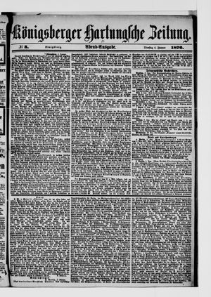 Königsberger Hartungsche Zeitung vom 04.01.1876