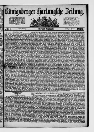 Königsberger Hartungsche Zeitung on Jan 7, 1876