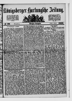 Königsberger Hartungsche Zeitung vom 04.02.1876