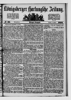 Königsberger Hartungsche Zeitung on Feb 15, 1876