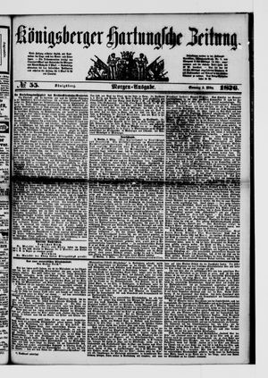 Königsberger Hartungsche Zeitung on Mar 5, 1876