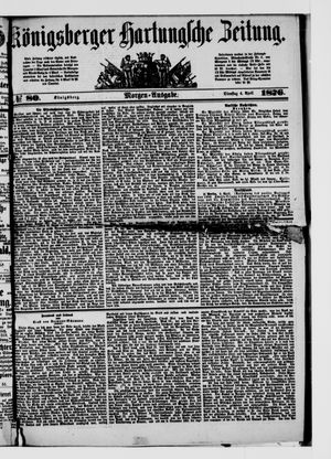 Königsberger Hartungsche Zeitung vom 04.04.1876