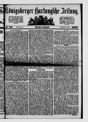 Königsberger Hartungsche Zeitung vom 08.04.1876