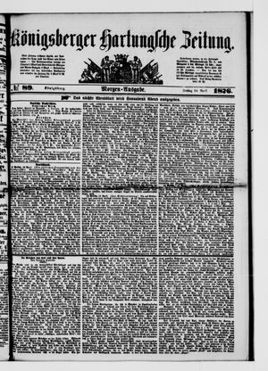 Königsberger Hartungsche Zeitung on Apr 14, 1876