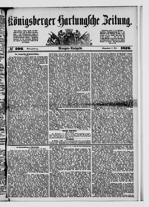 Königsberger Hartungsche Zeitung vom 06.05.1876